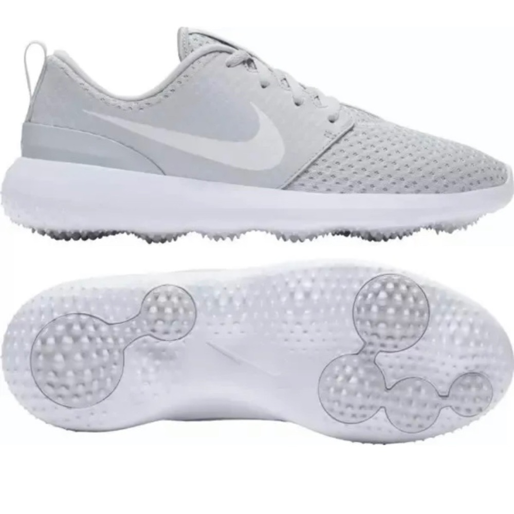 Nike Roshe G Golf Spikeless Shoes Womens Pure Platinum Grey CD6066-002